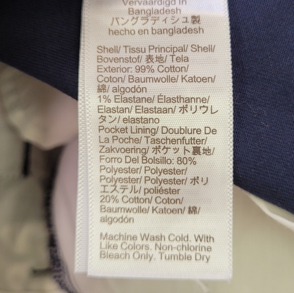 J. Crew Factory Athletic Slim Fit Chino Pants Style# AZ844 - Picture 12 of 12